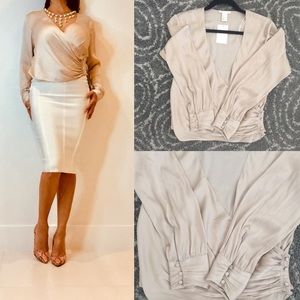 H&M Silky Champagne-ish color Size 8
